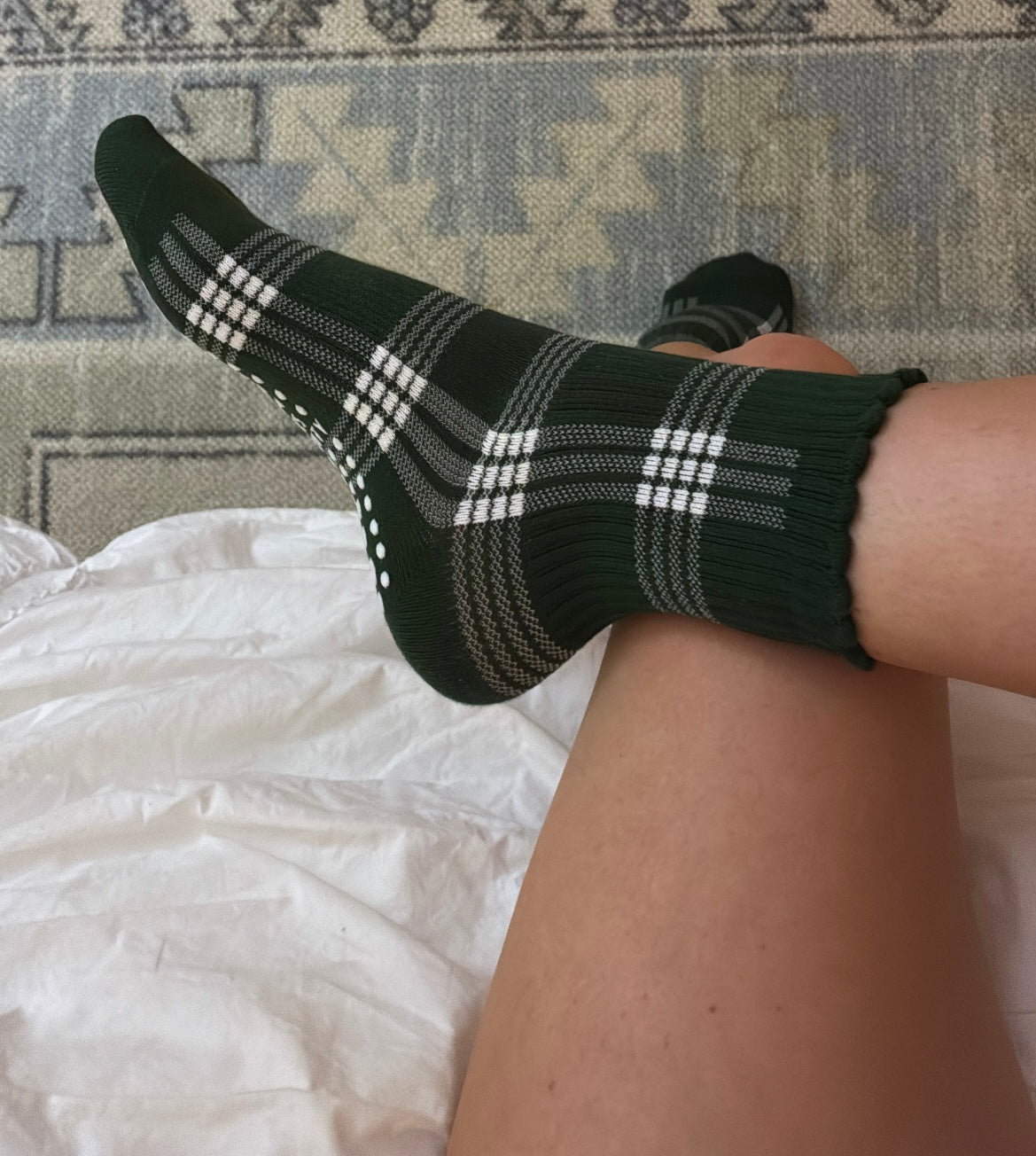 BROOKLY PLAID GREEN