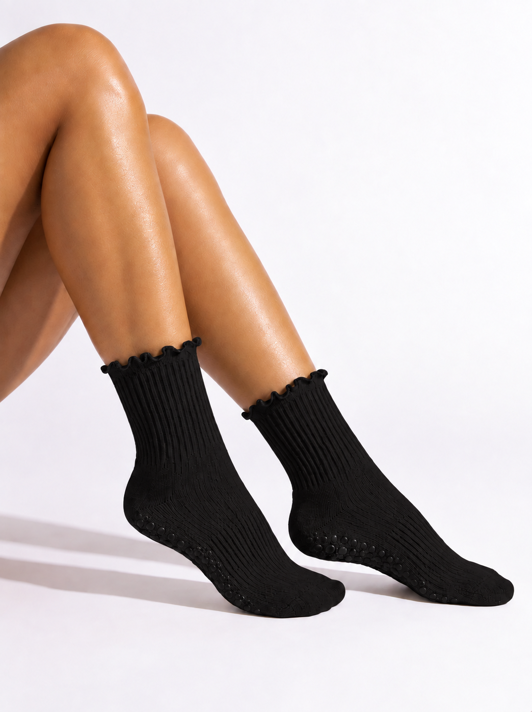 EVERYDAY RUFFLE BLACK