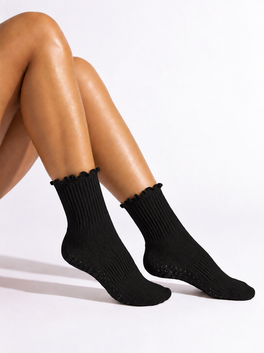 EVERYDAY RUFFLE BLACK