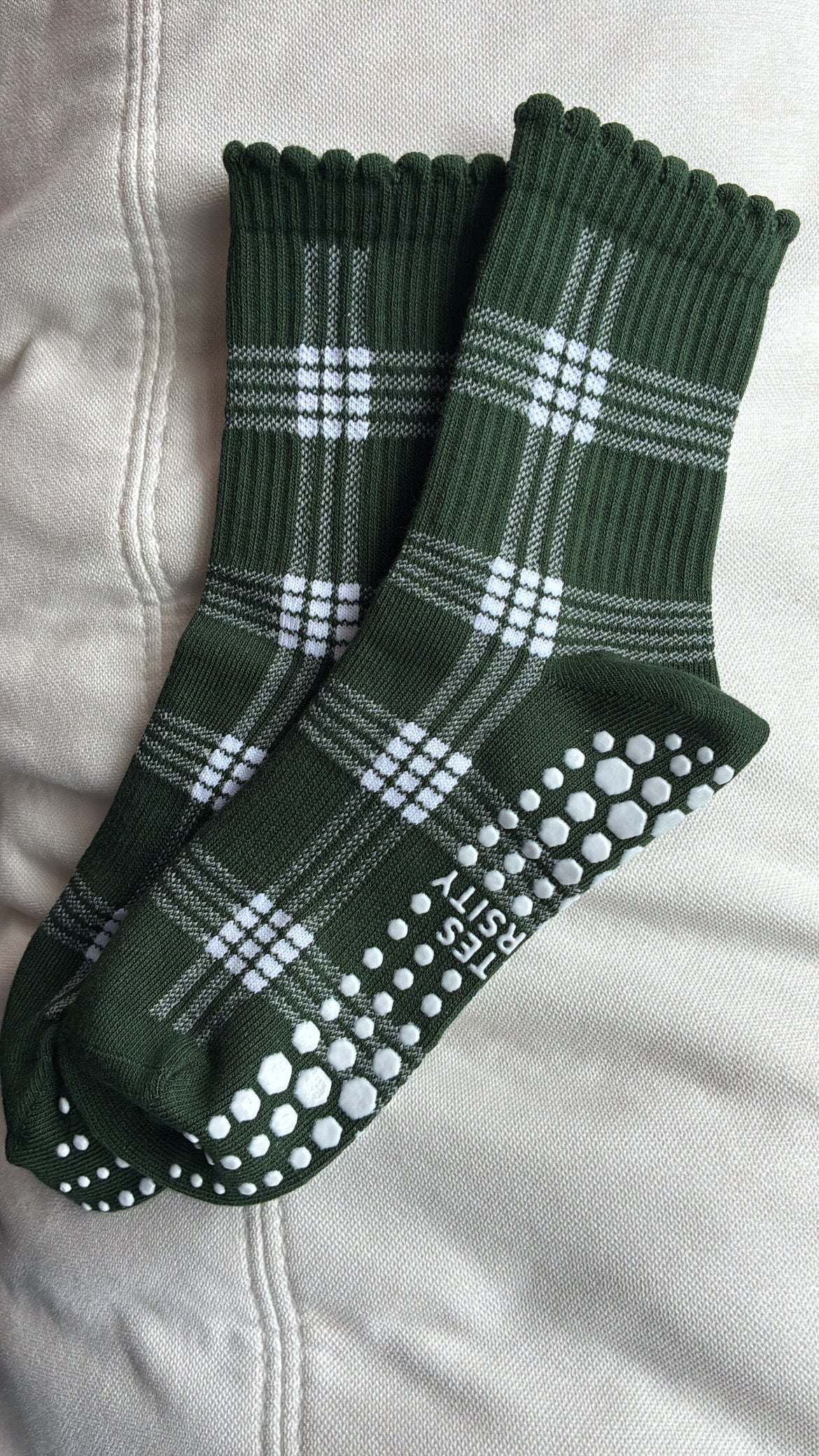 BROOKLY PLAID GREEN